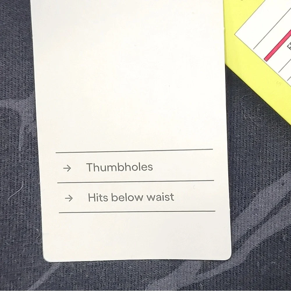 Women's French Terry Crewneck Sweatshirt All in Motion Black Marble Size M NWT - Picture 10 of 11